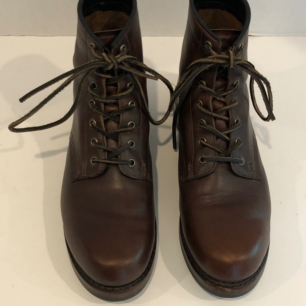 Frye and Company -  Men’s John Addison Leather Lace Up Combat Boot 87083 Casual